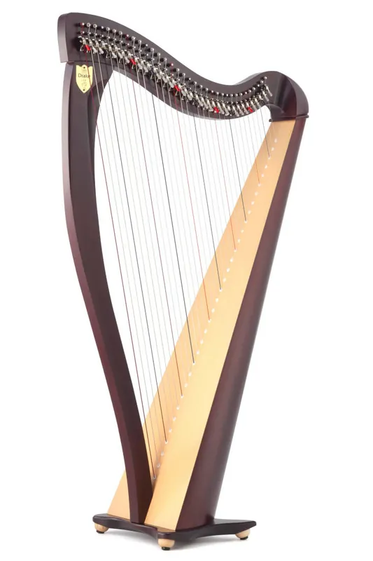 Place Order Lyon & HealyDrake 34-String Lever Harp w/Legs - Mahogany