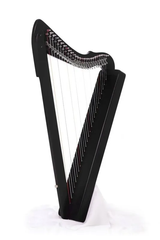 HarpsicleFullsicle 26-string Harp with Full Levers - Black Stain Warranty Included
