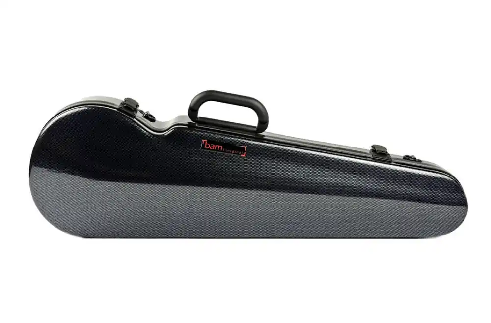 Top Rated Bam CasesHightech Contoured Violin Case - Black Carbon