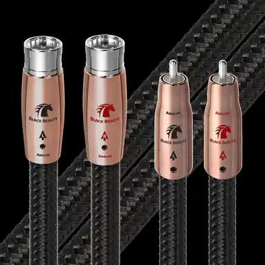 AudioQuest Black Beauty Interconnects (Pair) New Arrival