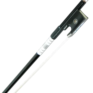 CoreSelect 100 Series Carbon Graphite Violin Bow - 4/4, Black Luxury