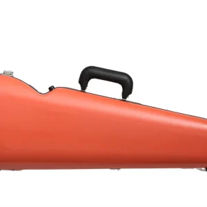 BobelockFiberglass Shaped Violin Case - Orange Crafted