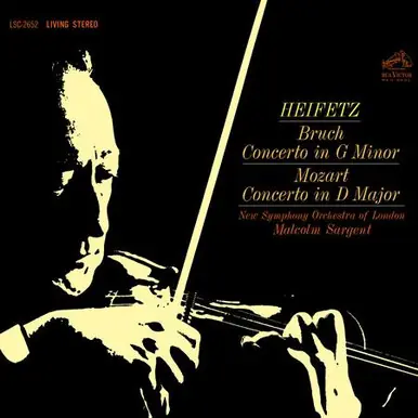 Buy Today Bruch / Mozart Concerto in G Minor/Concerto in D Major: Heifetz: RCA