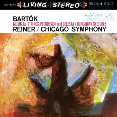 Luxury Bartok Music for Strings, Percussion and Celesta/Hungarian: Reiner: RCA