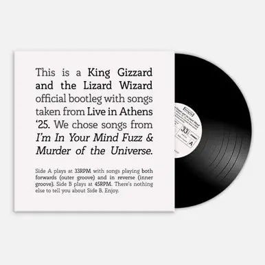 Next Day Delivery King Gizzard & The Lizard Wizard Live in Athens '25